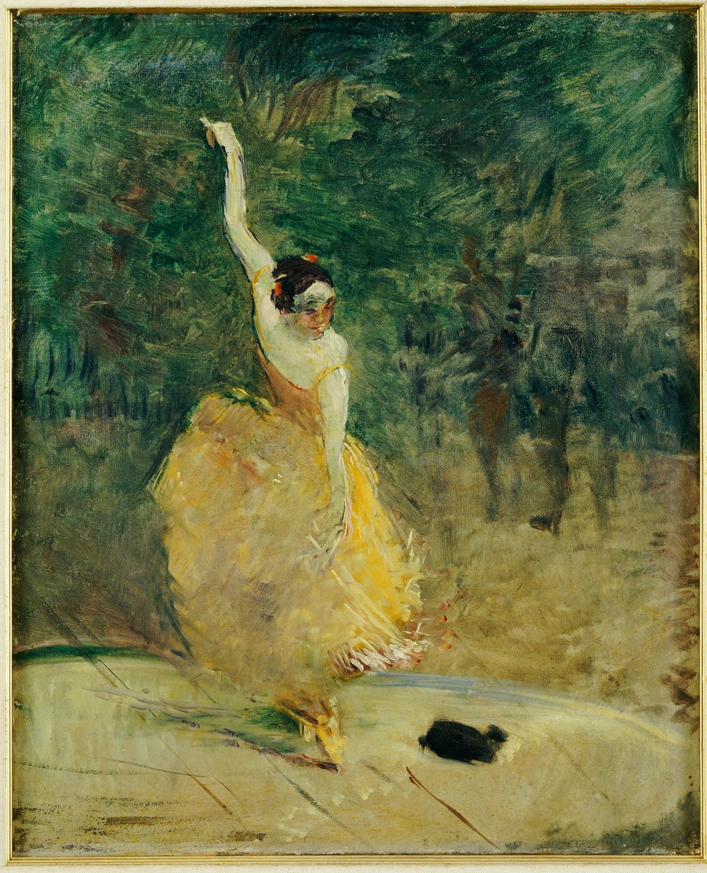 Den spanske danseren, 1888 av Henri de Toulouse Lautrec