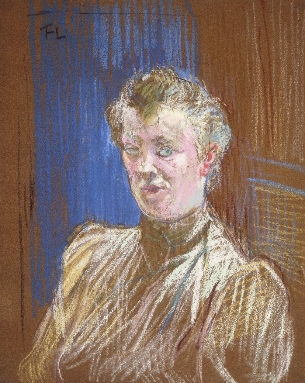 Den steinete Gabrielle; Den steinete Gabrielle, 1893 av Henri de Toulouse Lautrec