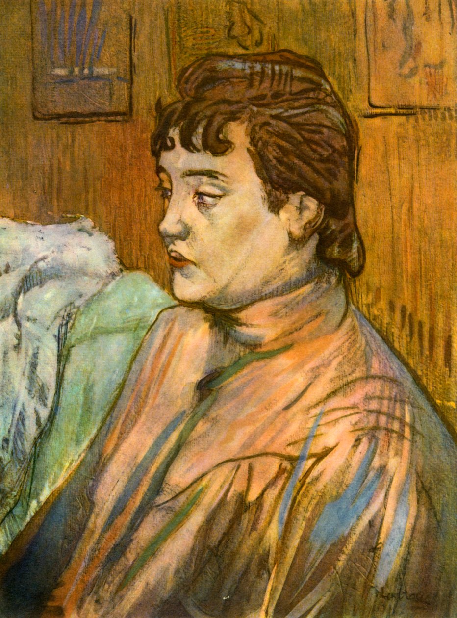 The Streetwalker, 1892-1894, 1937. av Henri de Toulouse Lautrec