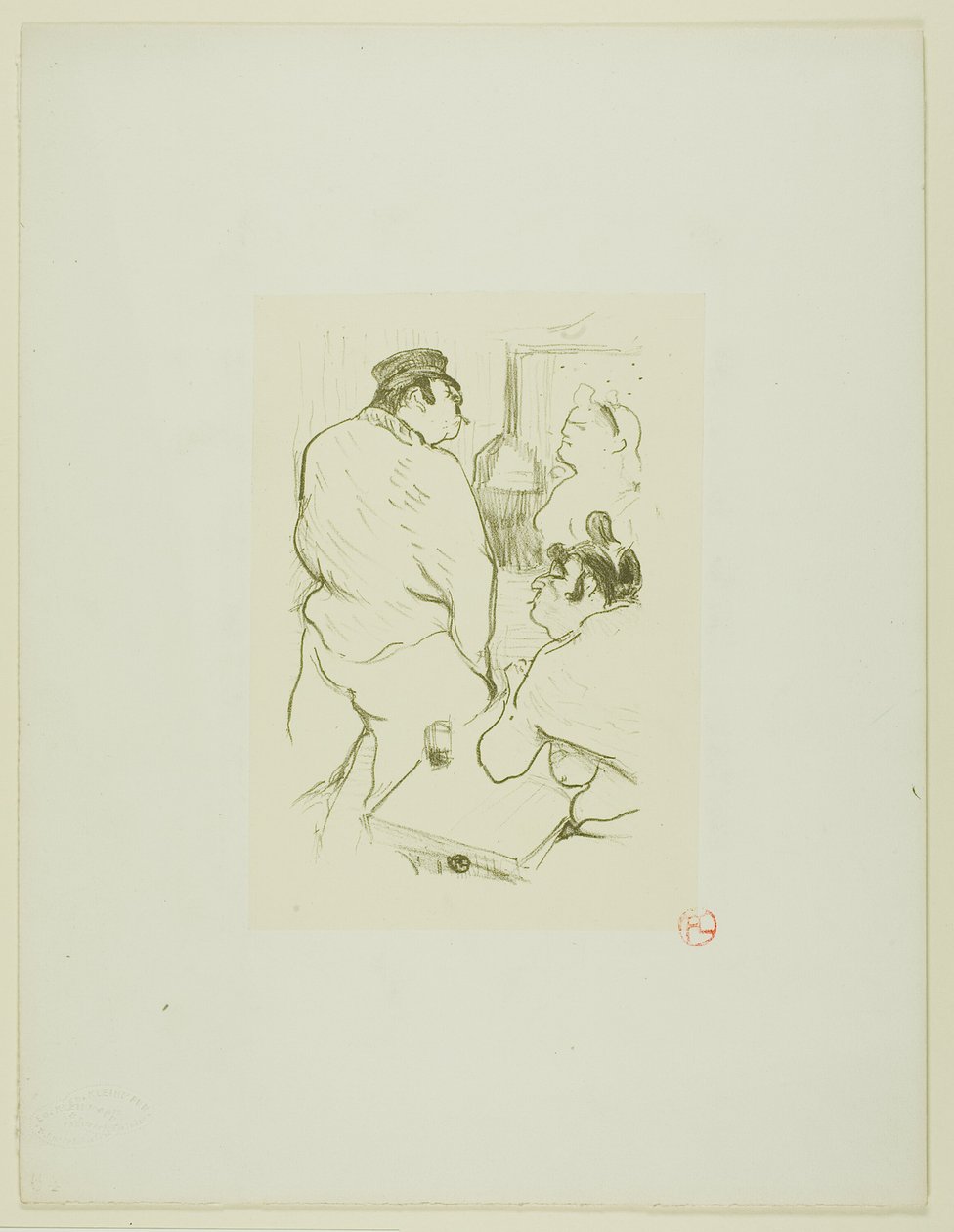 Terroren til Grenelle av Henri de Toulouse Lautrec