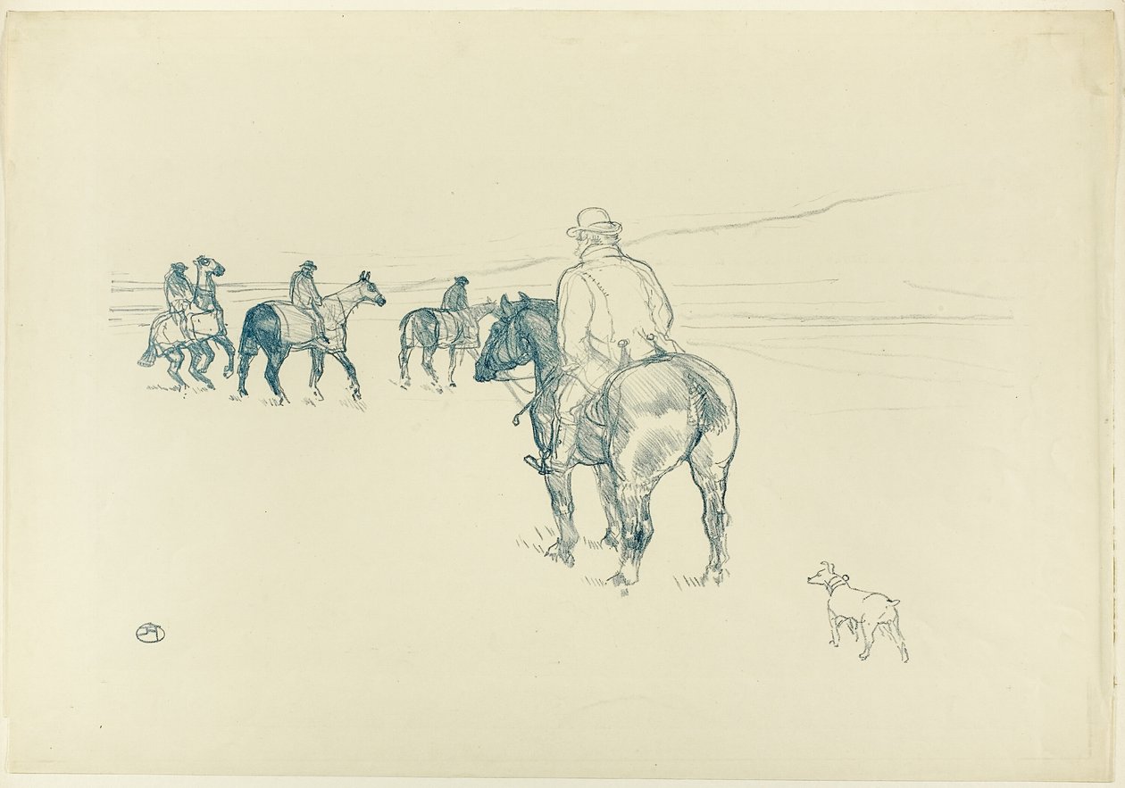 Treneren av Henri de Toulouse Lautrec