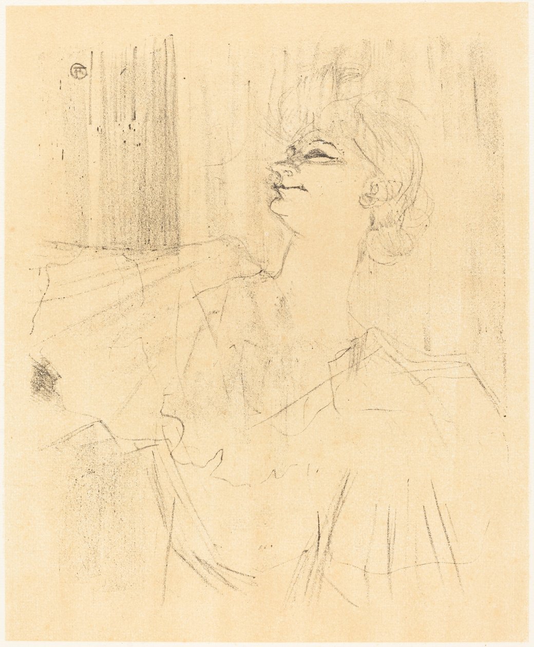 Til Menilmontant fra Bruant Til Ménilmontant, fra Bruant, 1898. av Henri de Toulouse Lautrec