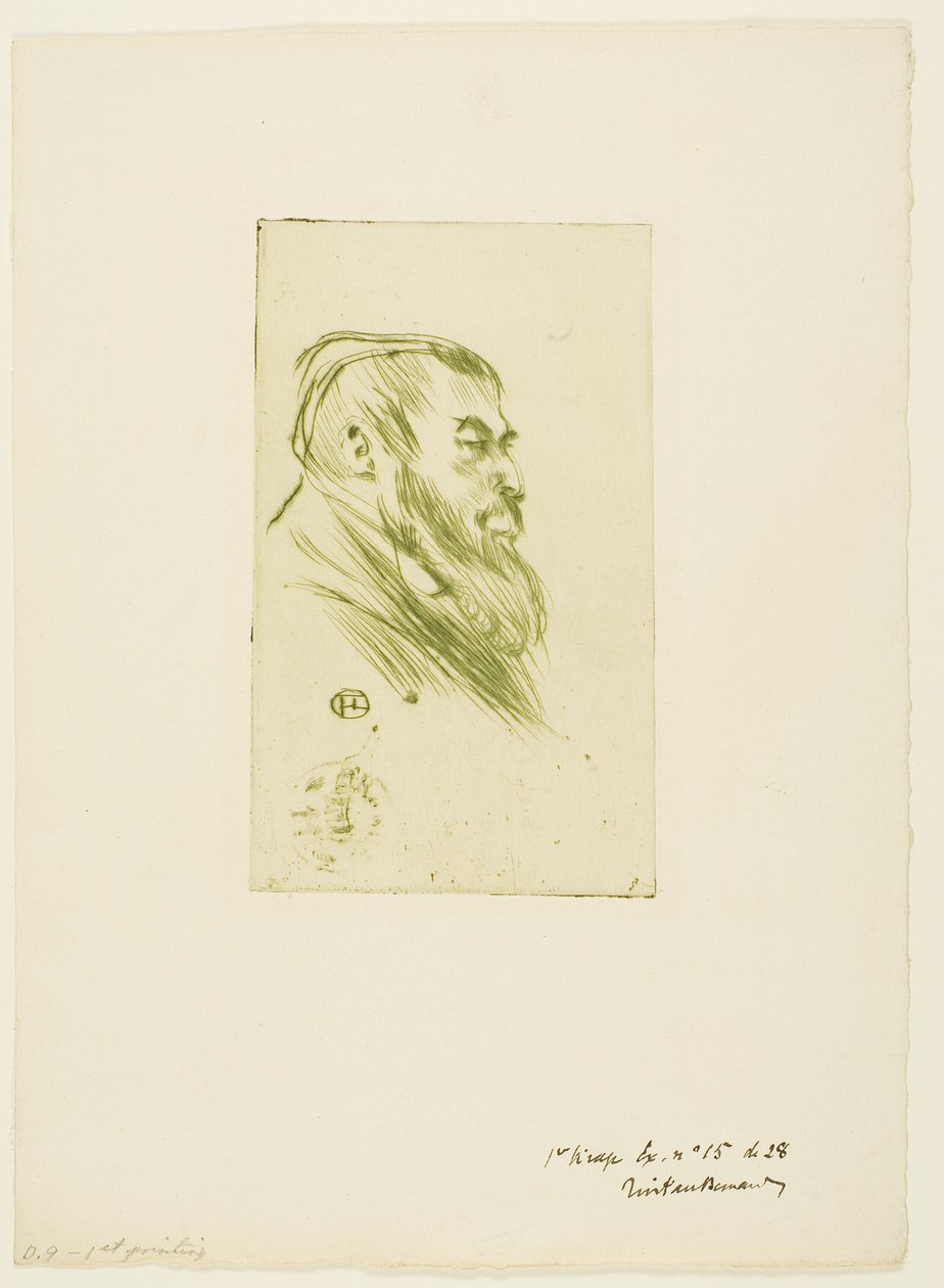 Tristan Bernard av Henri de Toulouse Lautrec