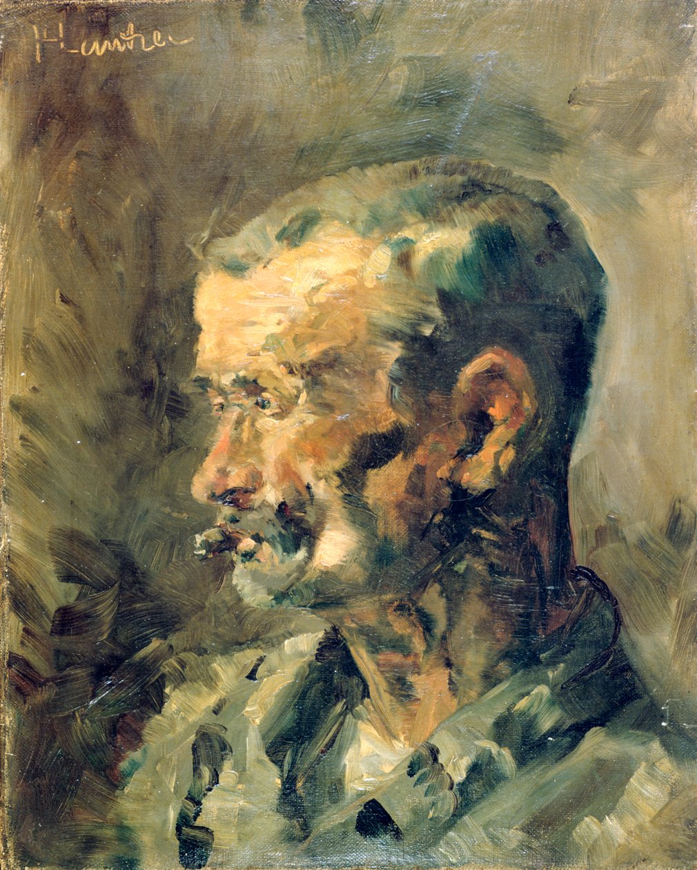 Viscount Lepic, 1882 av Henri de Toulouse Lautrec
