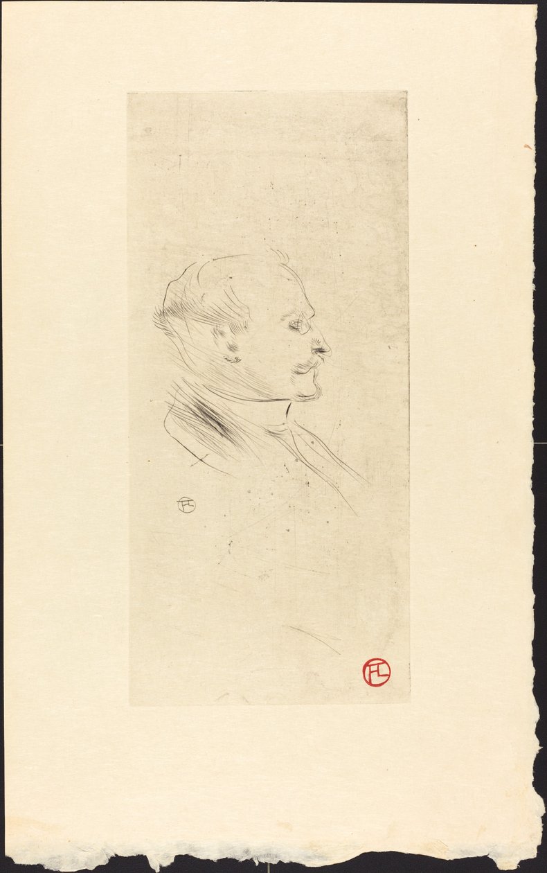 W.H.B. Sands (W.H.B. Sands, Edinburgh forlag) av Henri de Toulouse Lautrec