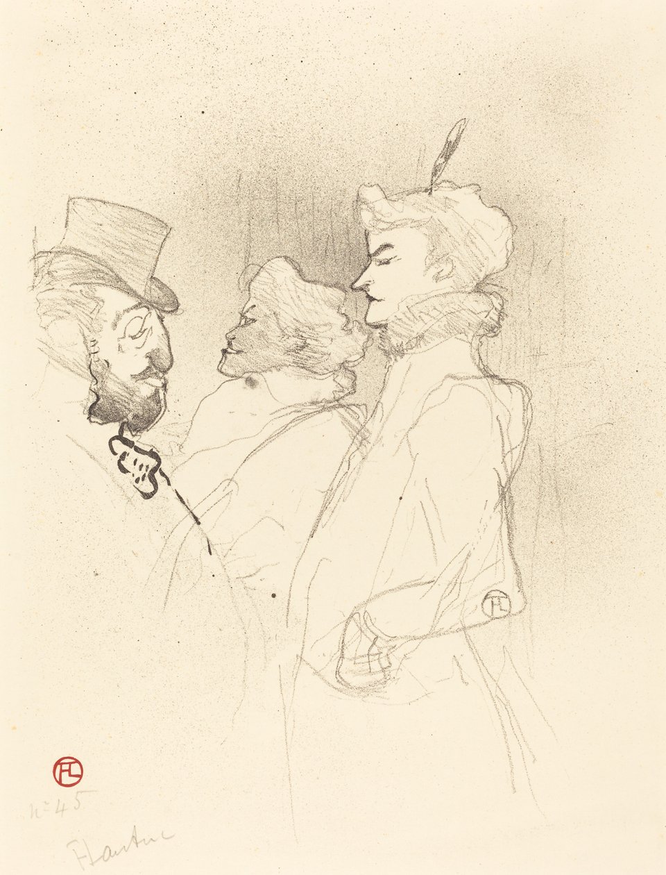 Hvorfor ikke?...En gang er ikke en vane av Henri de Toulouse Lautrec
