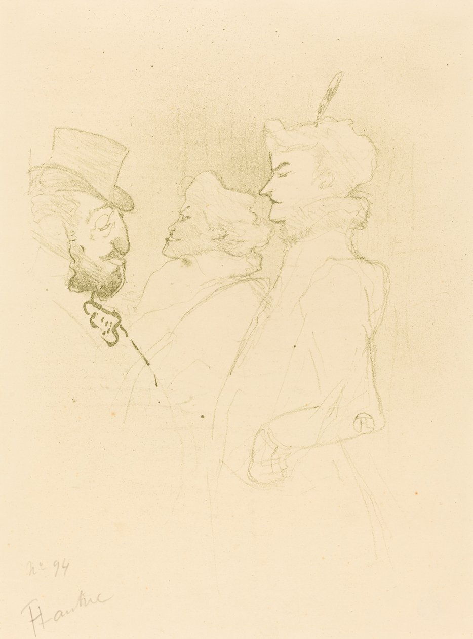 Hvorfor ikke?...En gang er ikke en vane av Henri de Toulouse Lautrec