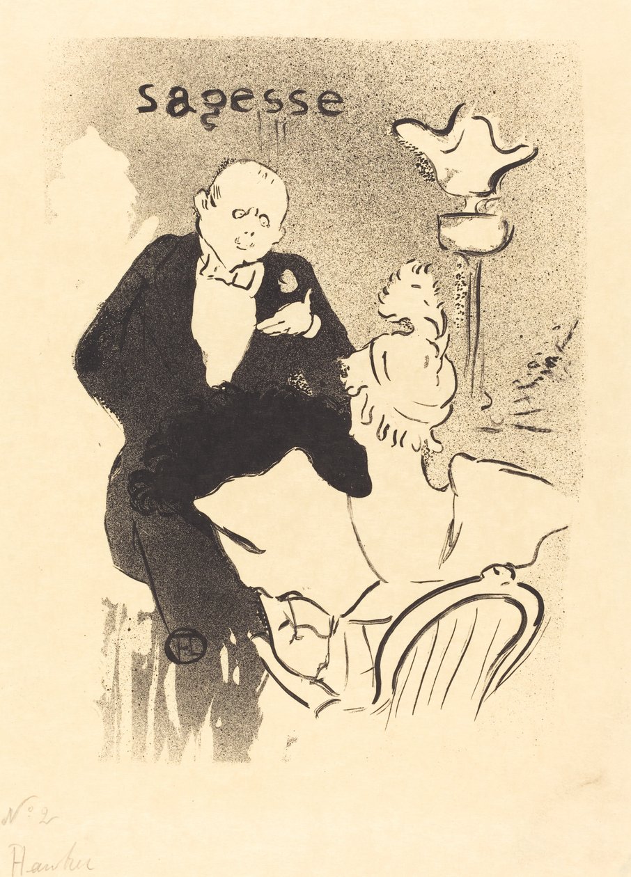 Visdom av Henri de Toulouse Lautrec