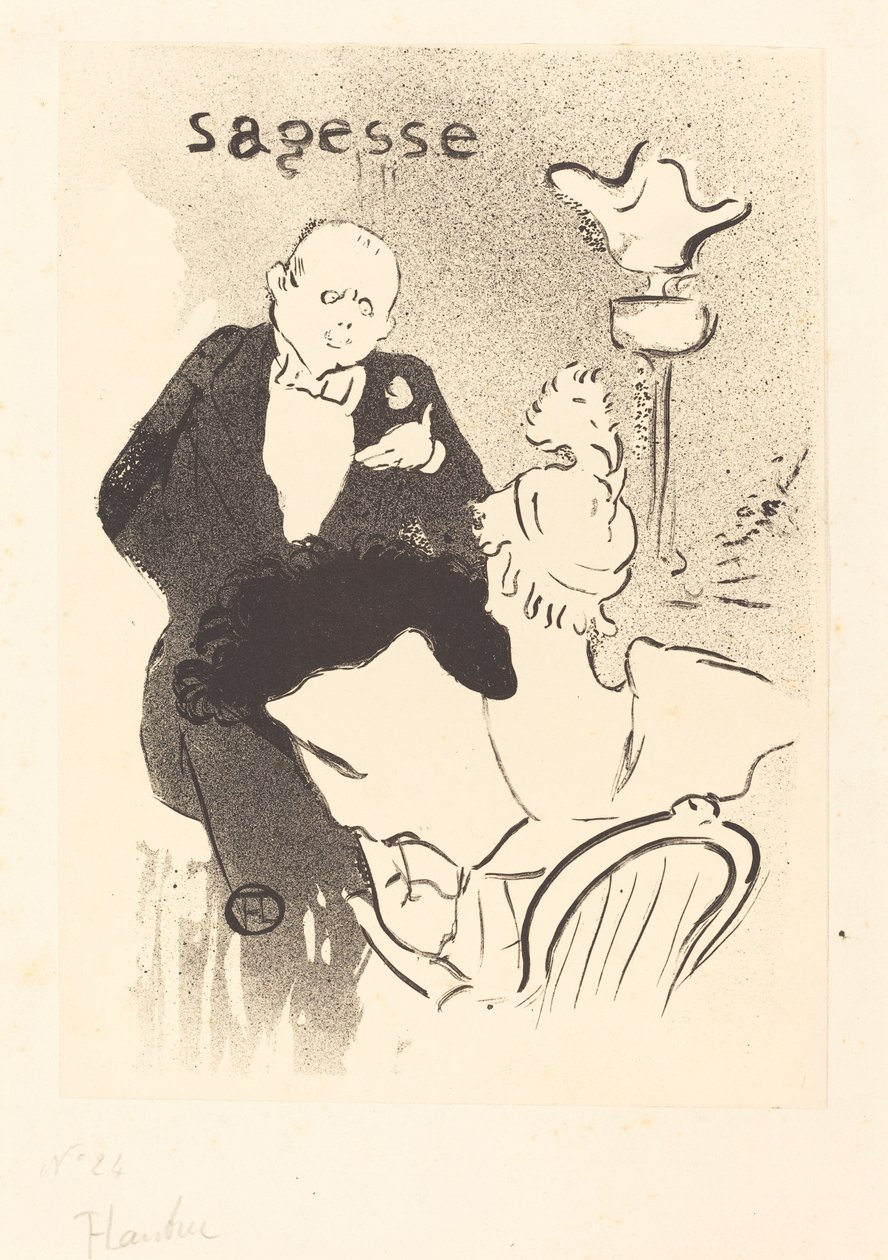 Visdom av Henri de Toulouse Lautrec