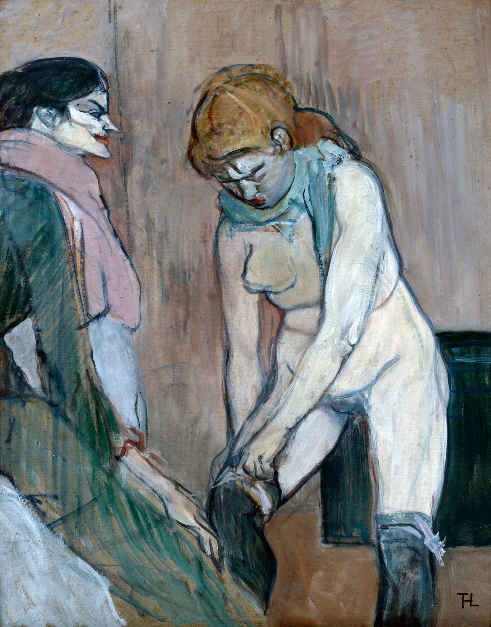 Kvinner i huset, 1894 av Henri de Toulouse Lautrec