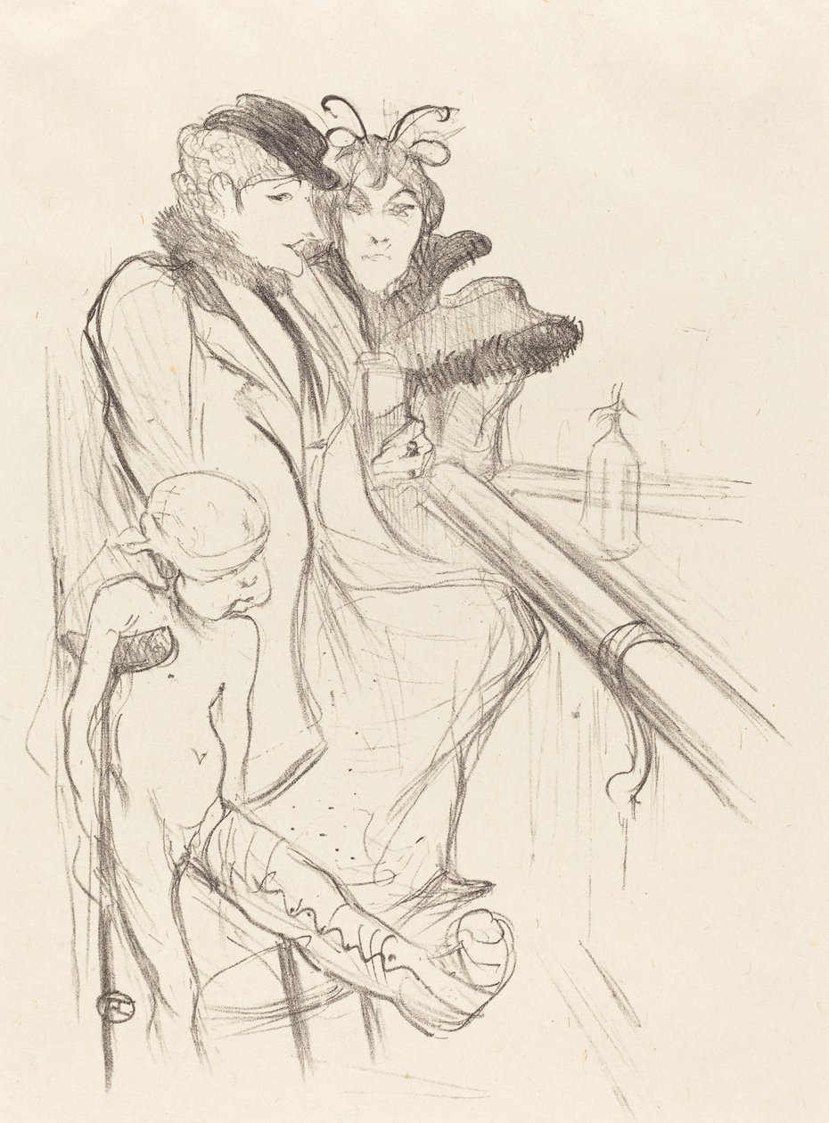 Sårede Eros Eros vanné, 1894. av Henri de Toulouse Lautrec