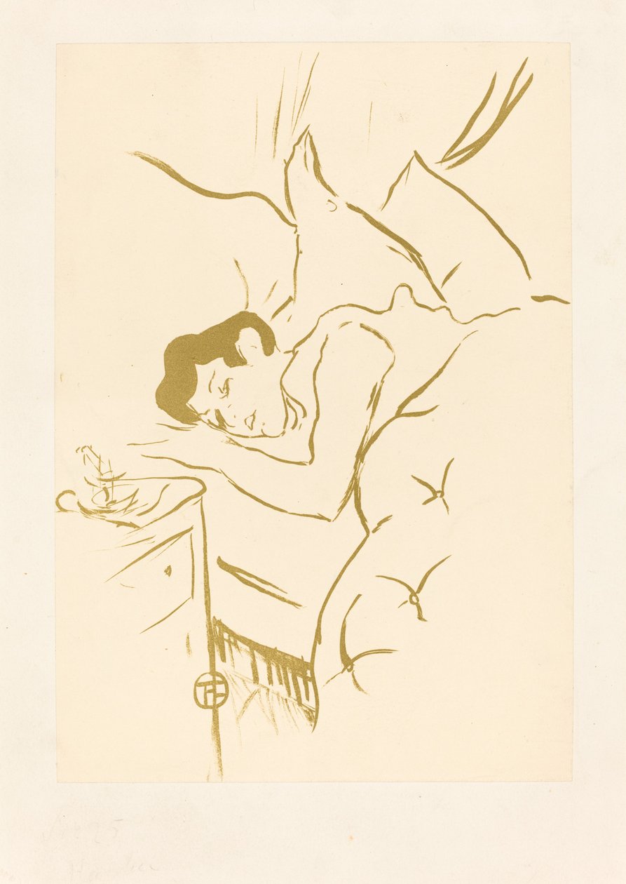 Din munn (Ta bouche) av Henri de Toulouse Lautrec