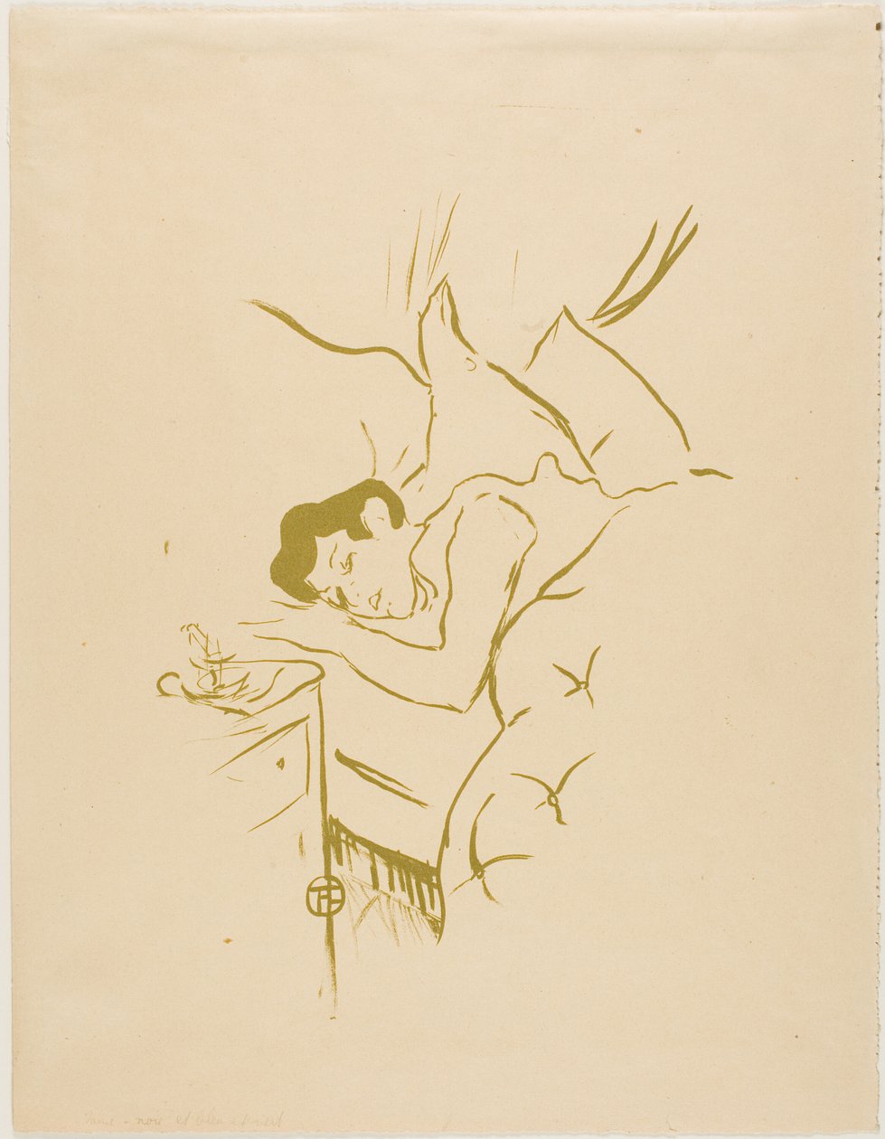 Munnen din av Henri de Toulouse Lautrec