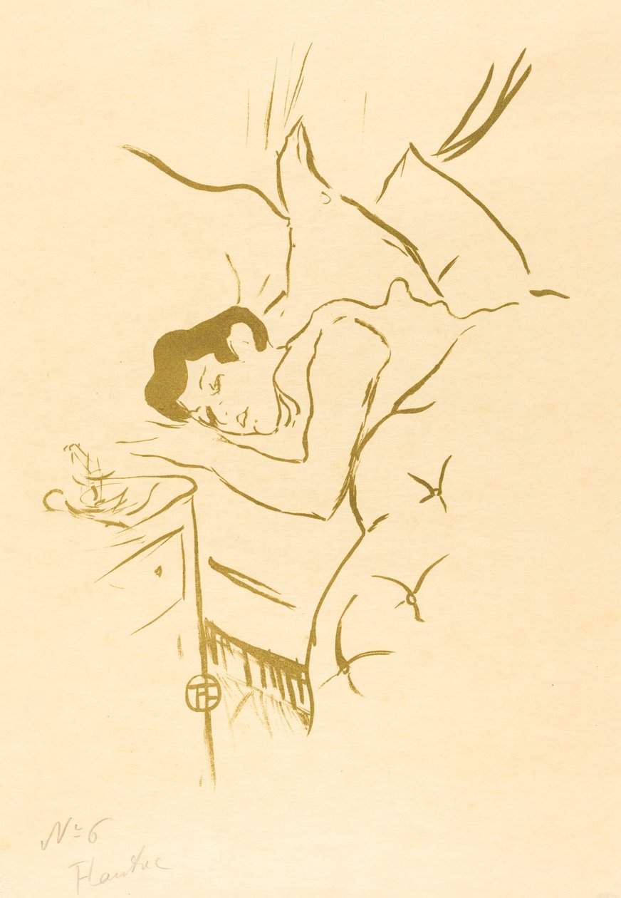 Your Mouth Ta bouche, 1893. av Henri de Toulouse Lautrec