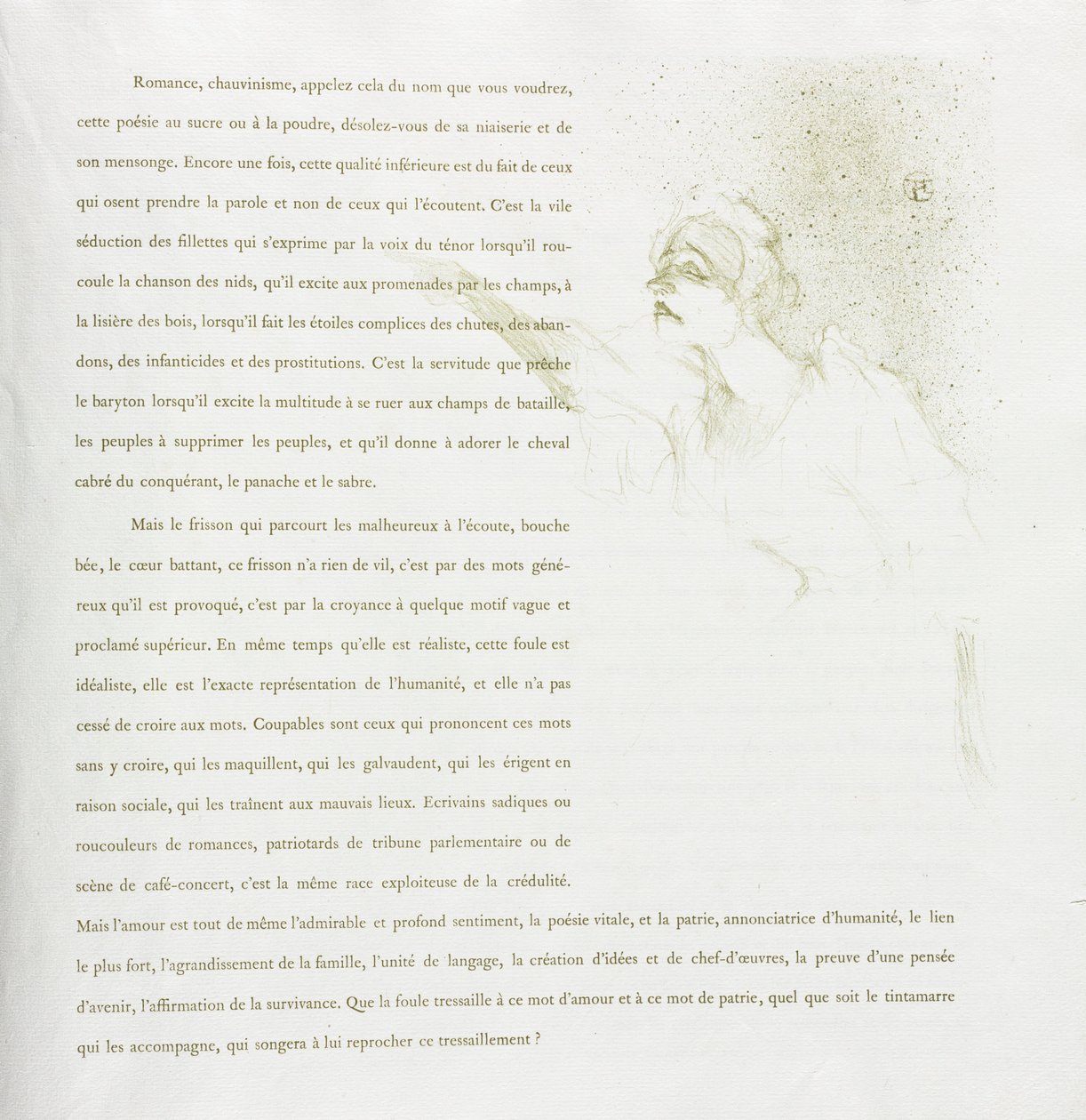 Yvette Guilbert-French Series: nr. 12, 1894. av Henri de Toulouse Lautrec