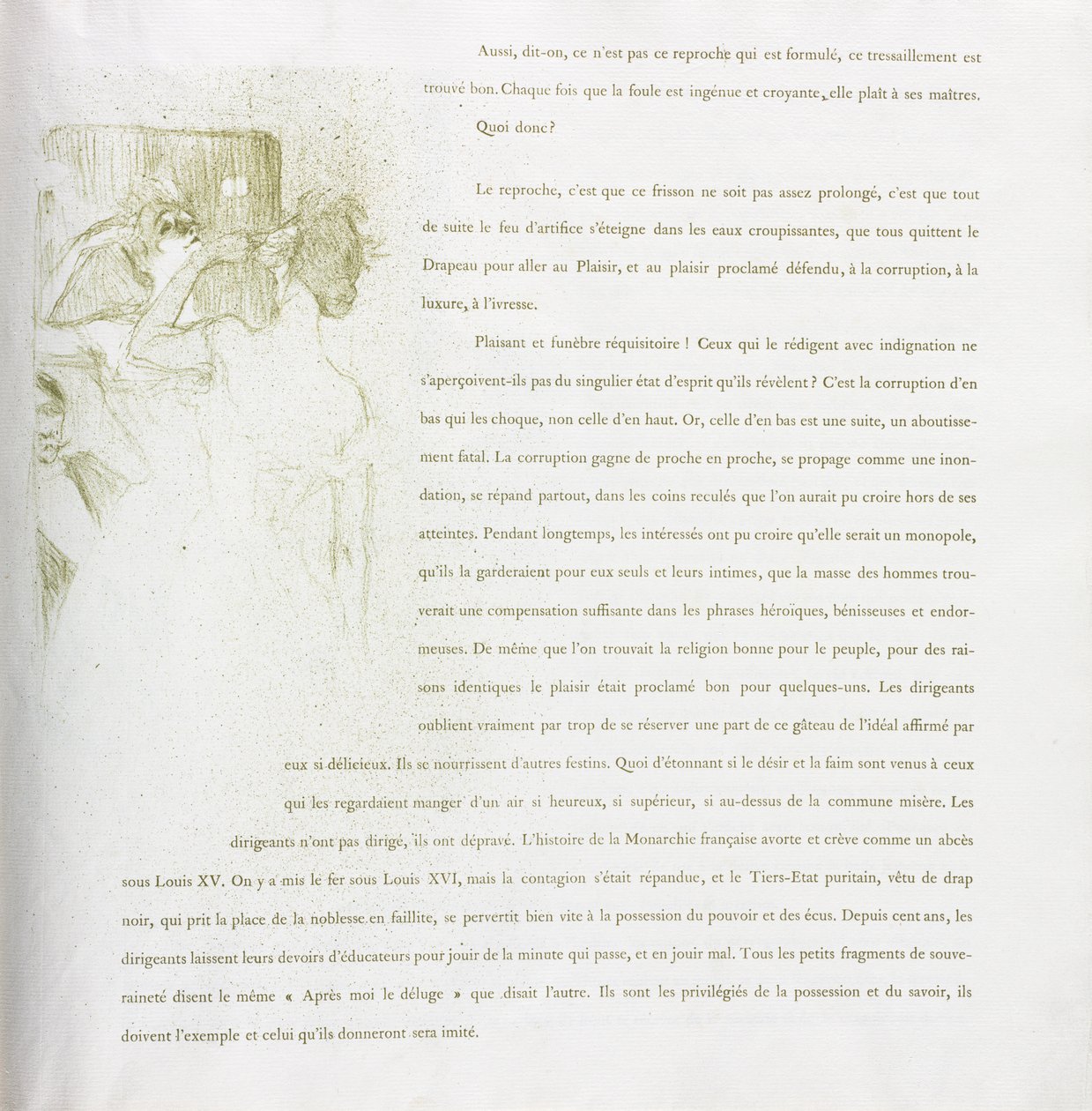 Yvette Guilbert-French Series: nr. 13 av Henri de Toulouse-Lautrec