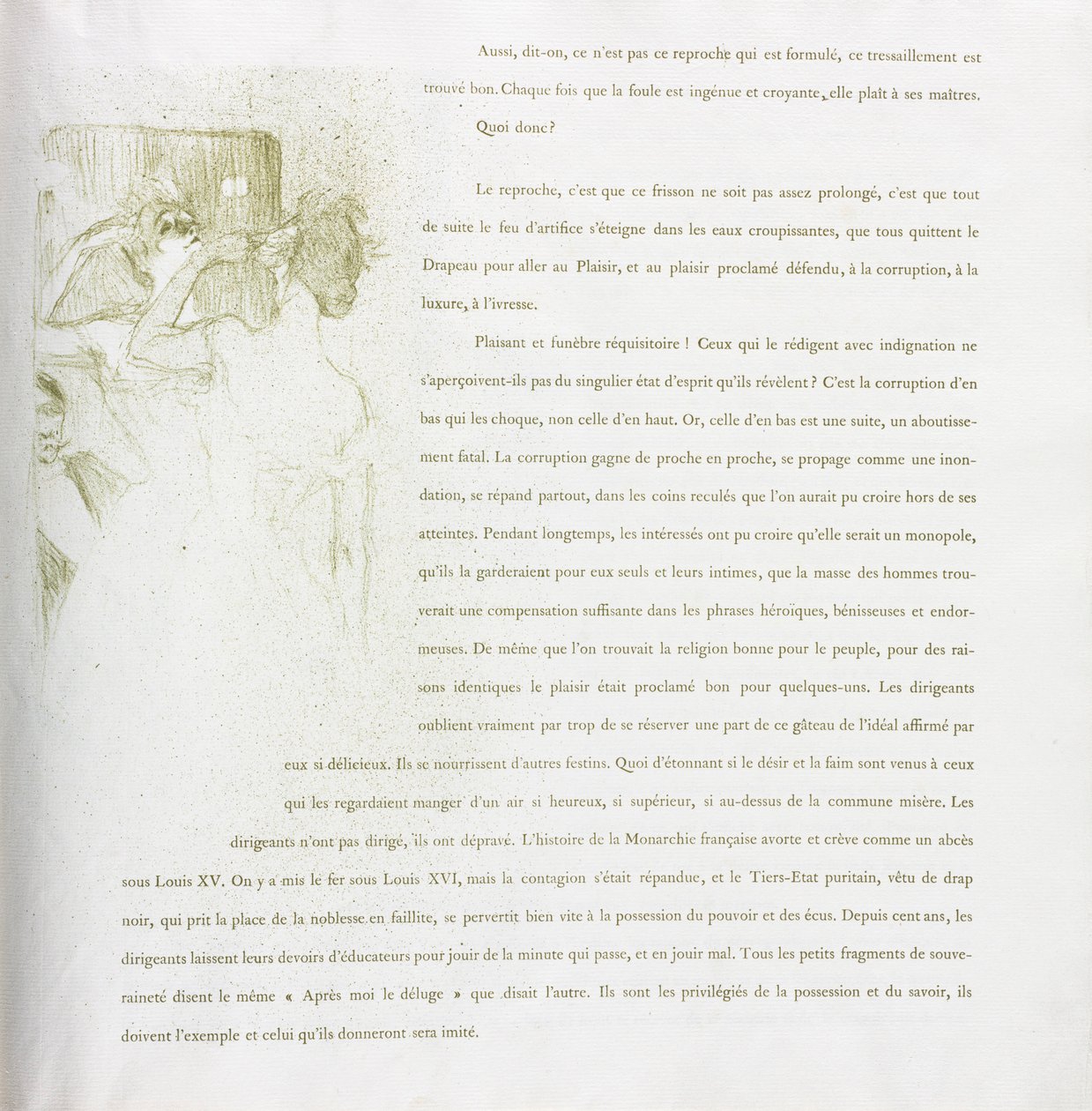 Yvette Guilbert-French Series: nr. 13, 1894. av Henri de Toulouse Lautrec