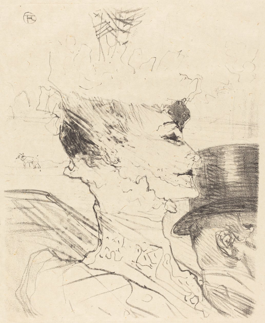 Yvette Guilbert? av Henri de Toulouse Lautrec
