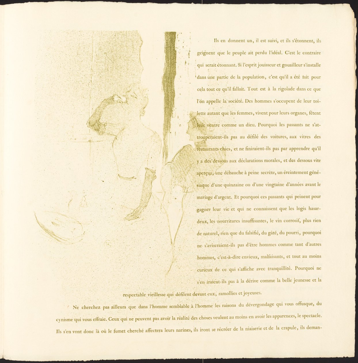 Yvette Guilbert av Henri de Toulouse Lautrec
