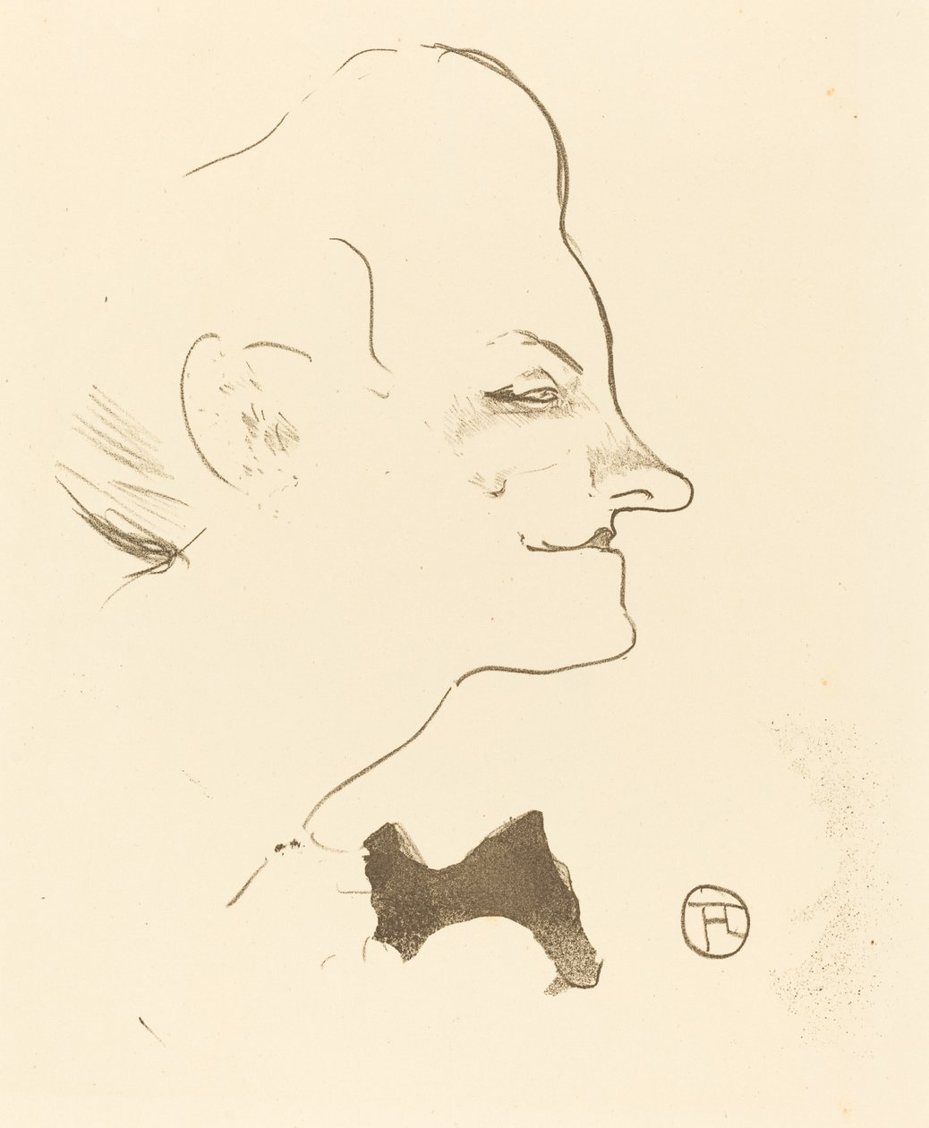 Yvette Guilbert av Henri de Toulouse Lautrec