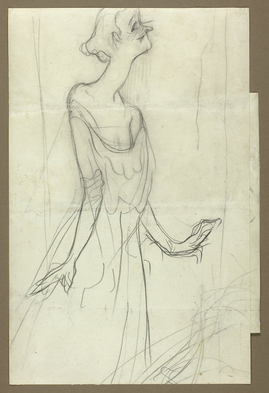 Yvette Guilbert synger av Henri de Toulouse Lautrec