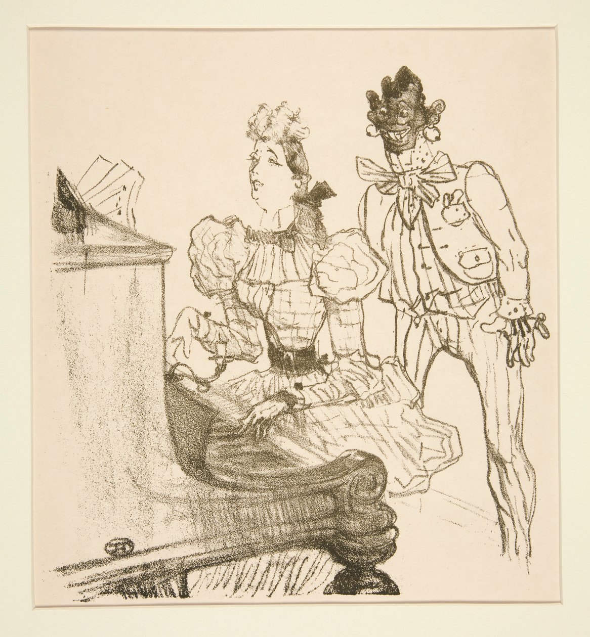 Zamboula-Polka av Henri de Toulouse Lautrec