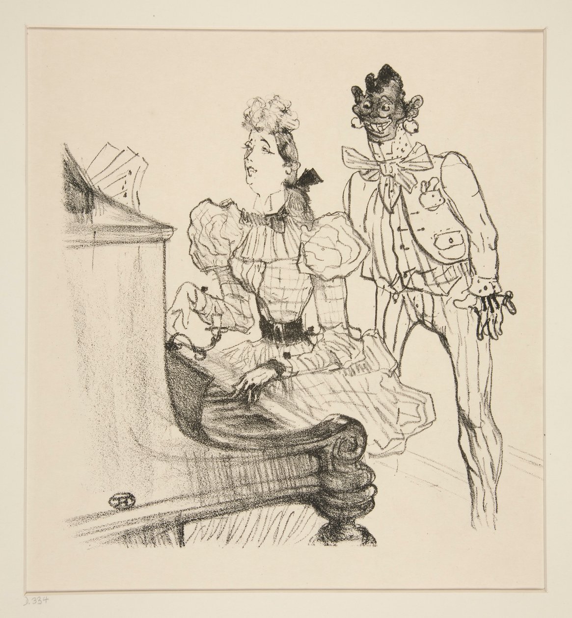 Zamboula-Polka av Henri de Toulouse Lautrec