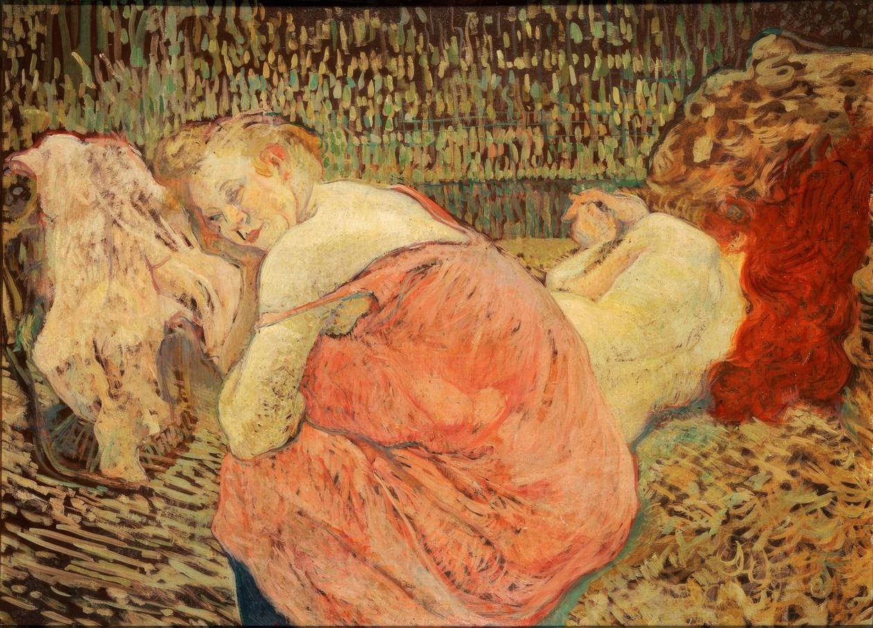 To venner av Henri de Toulouse Lautrec