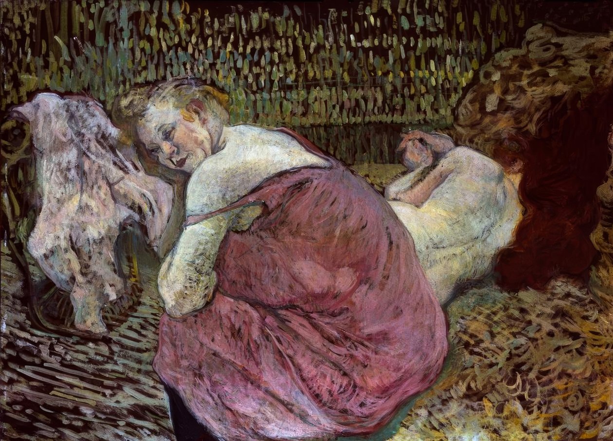 To venner av Henri de Toulouse Lautrec