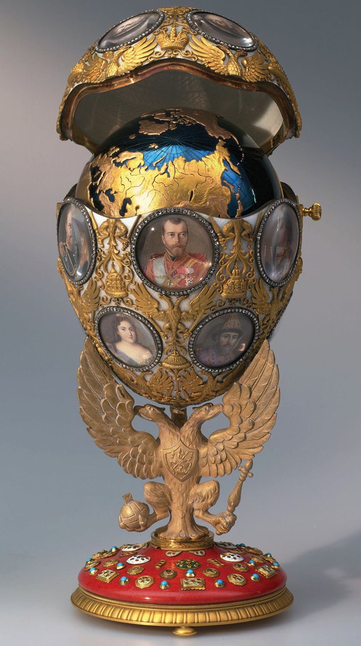 Tercentenary of Romanoffs House Egg, 1913 av Henrik Immanuel Wigström