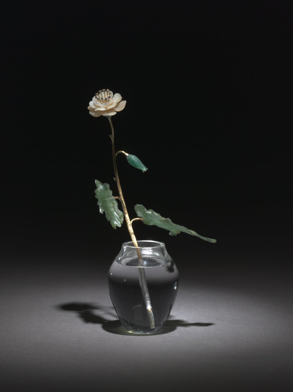 White Flower, firma av Peter Carl Fabergé av Henrik Wigstrom
