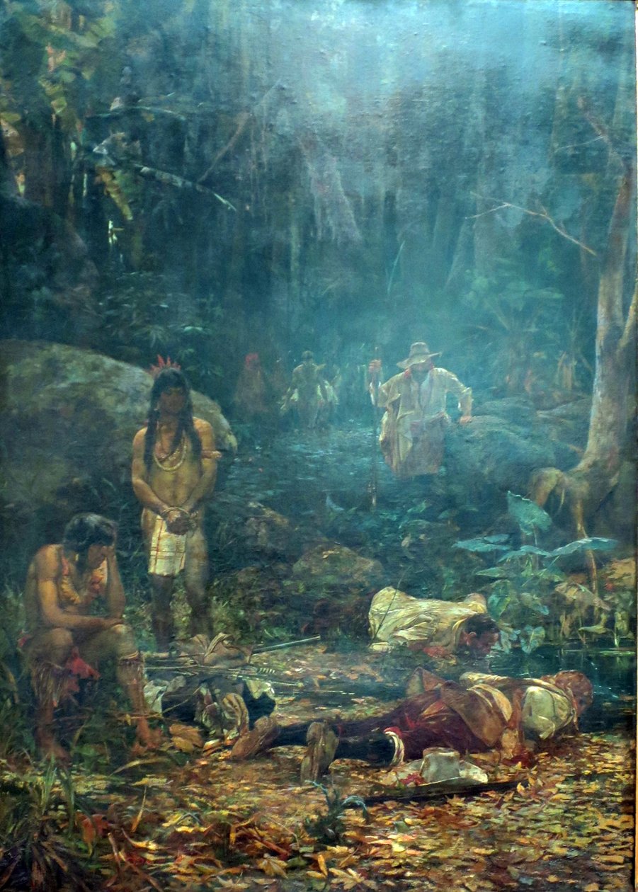 The Bandeirantes The Bandeirantesn av Henrique Bernardelli