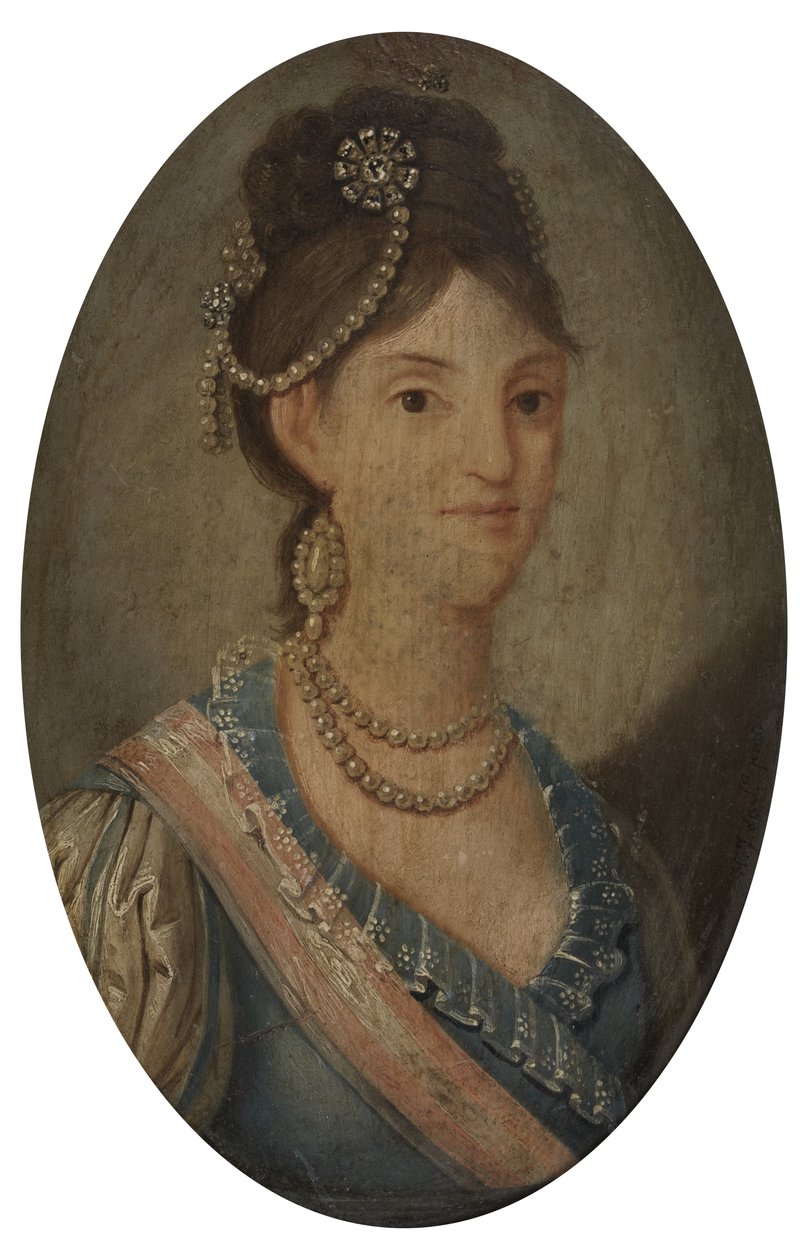 Carlota Joaquina, dronning av Storbritannia av Portugal og Brasil og Algarves av Henrique Jose da Silva
