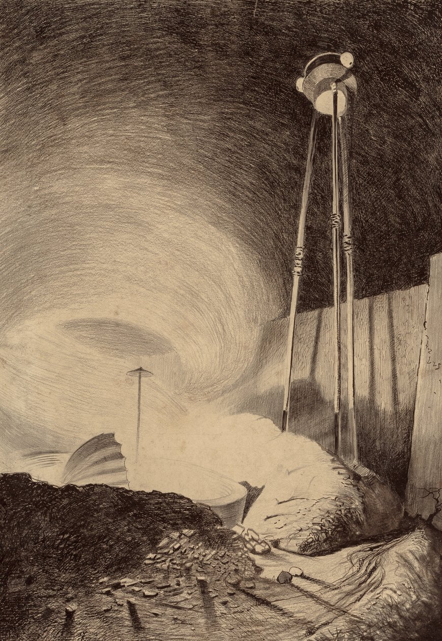 Marsboere som ser på dampskyen av Henrique Alvim Correa