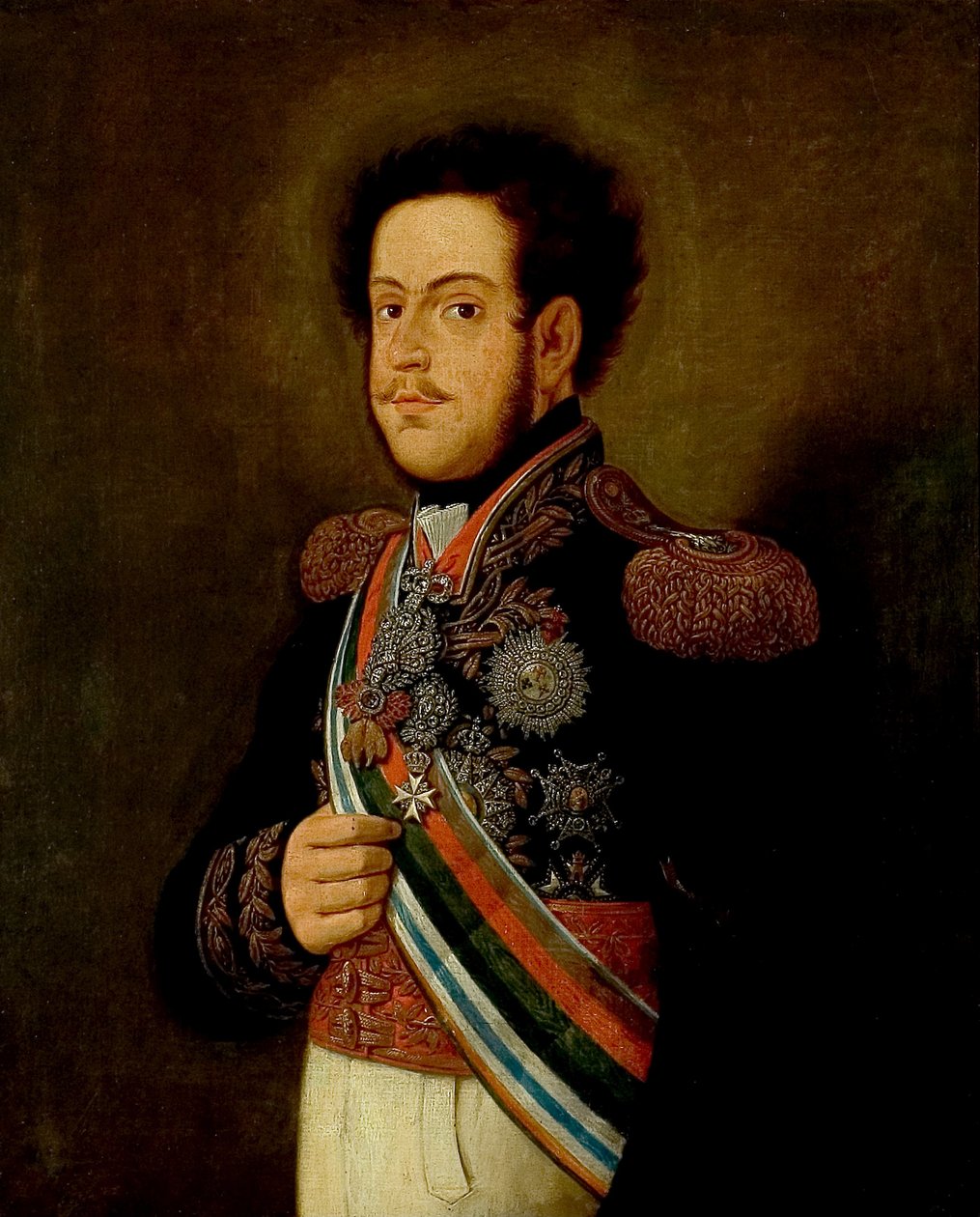 Portrett av D. Pedro I av Henrique Jose da Silva