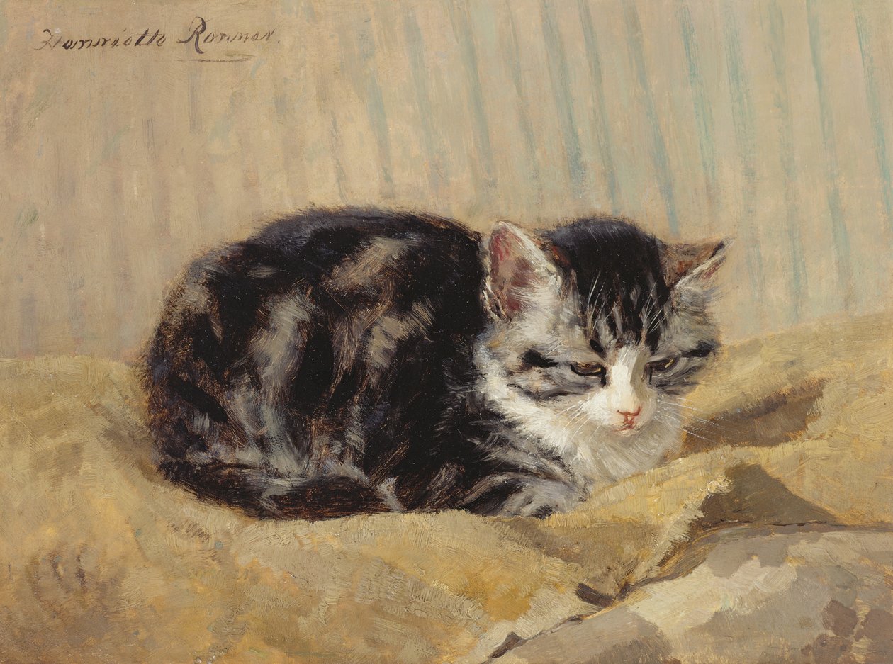 Tabbyen av Henriëtte Ronner Knip