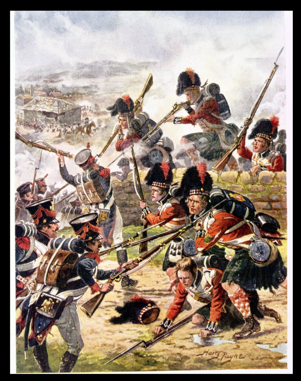 The Attack of the Black Watch, illustrasjon fra 