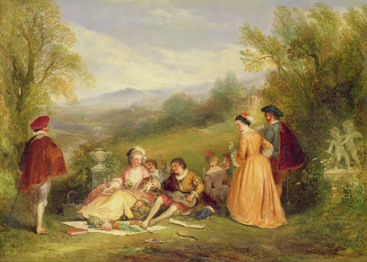 En galante scene av Henry Andrews
