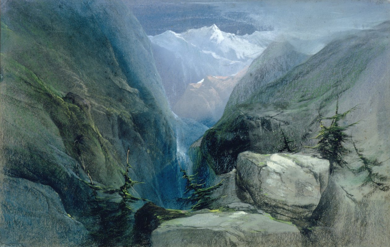 Fjelllandskap av Henry Bright