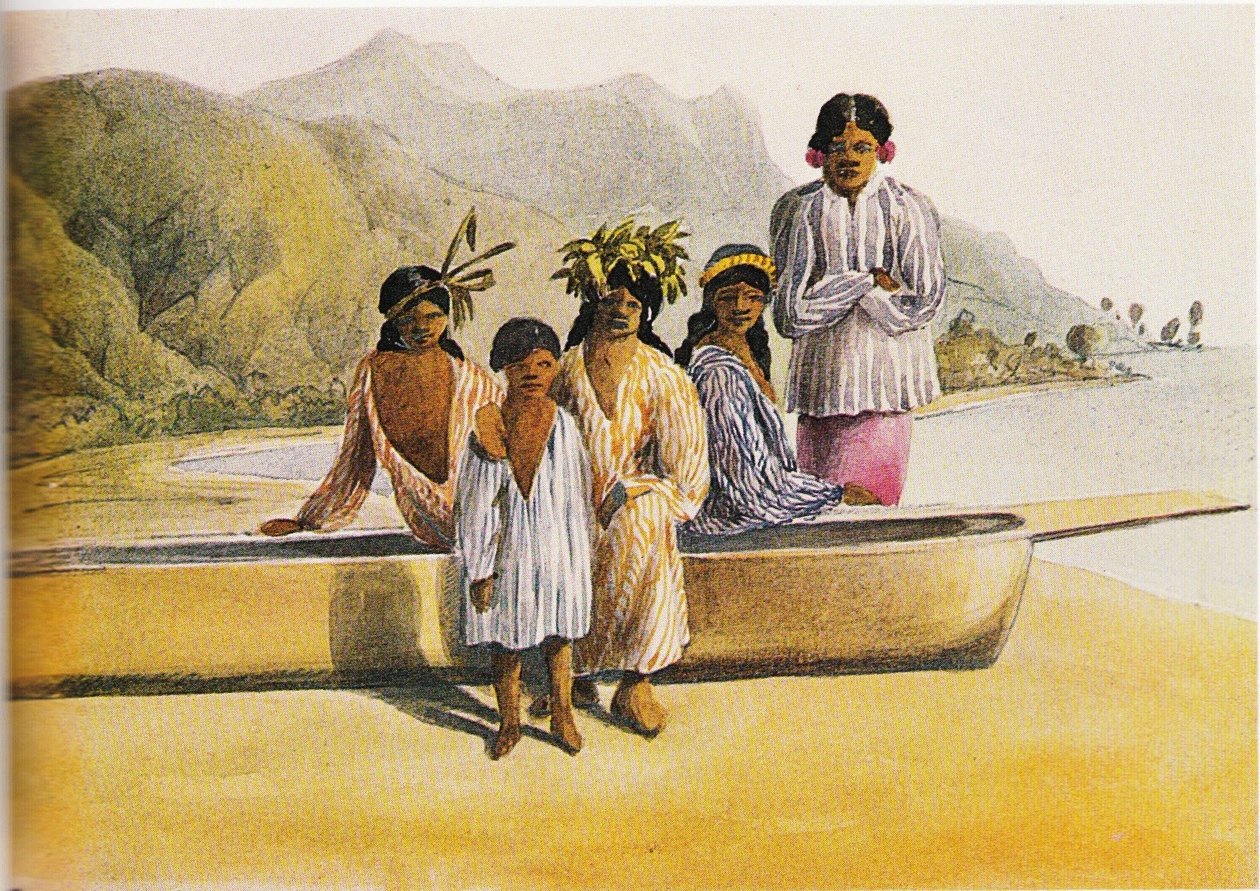 Familie på Tahiti av Henry Byam Martin