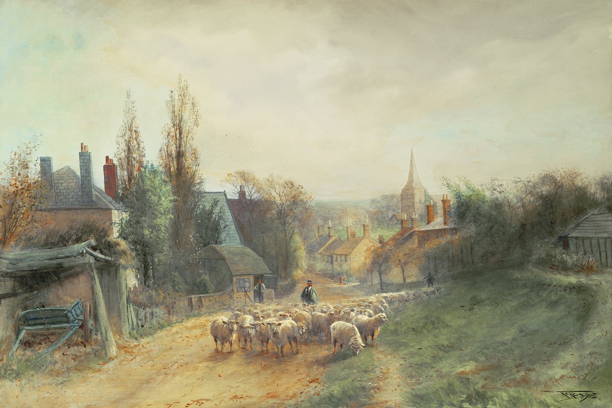Billingshurst, 1915, A Sussex Village av Henry Charles Fox