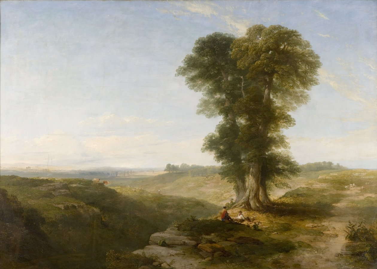 Mansfield Forest - kl av Henry Dawson