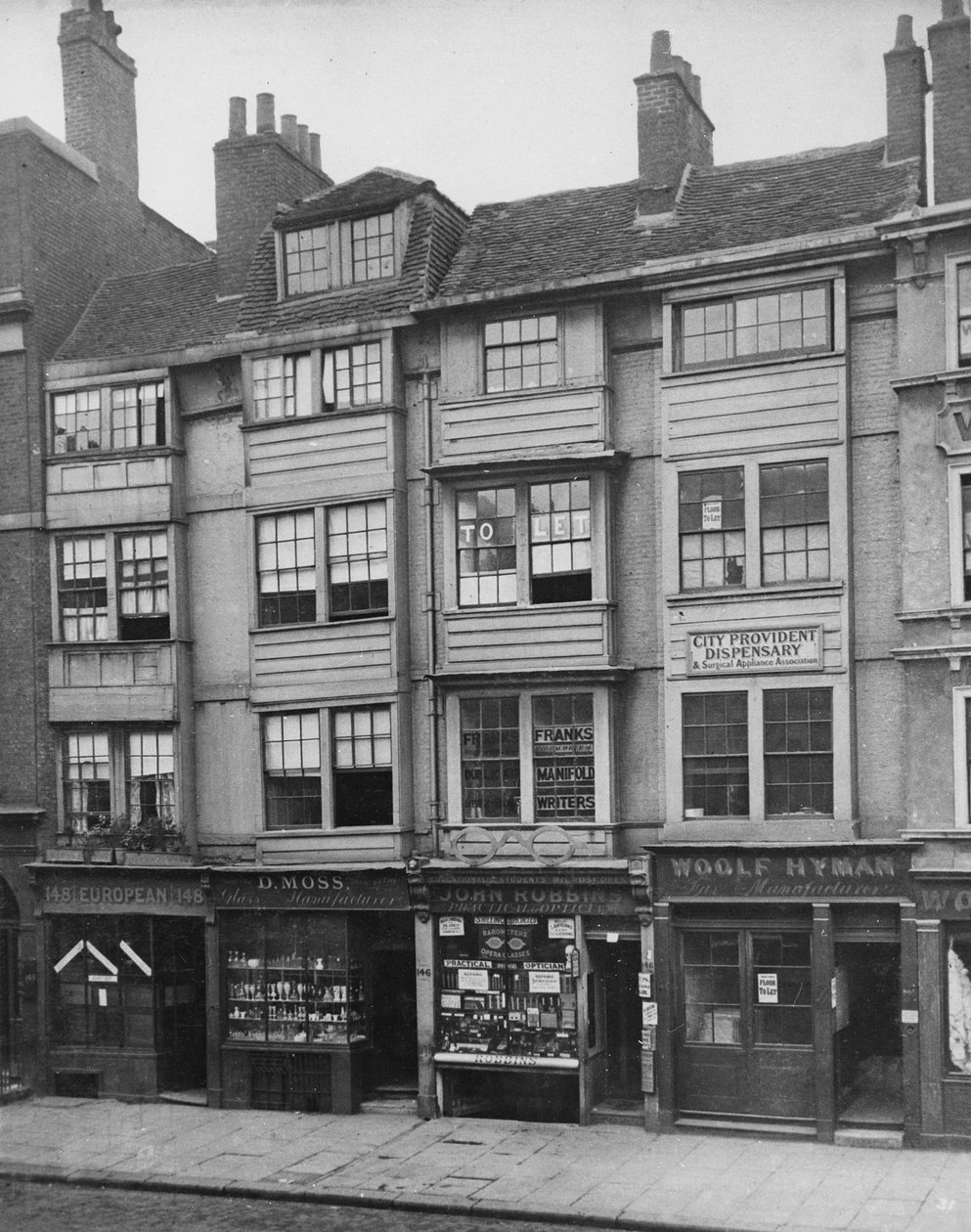 Aldersgate Street, ca. 1879 av Henry Dixon