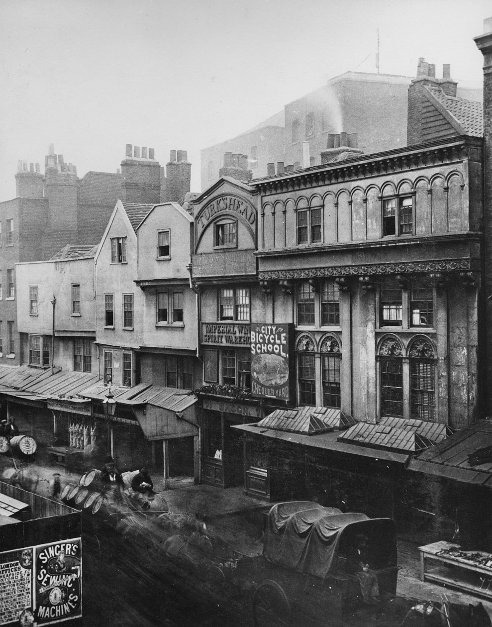 Aldgate, ca. 1883 av Henry Dixon