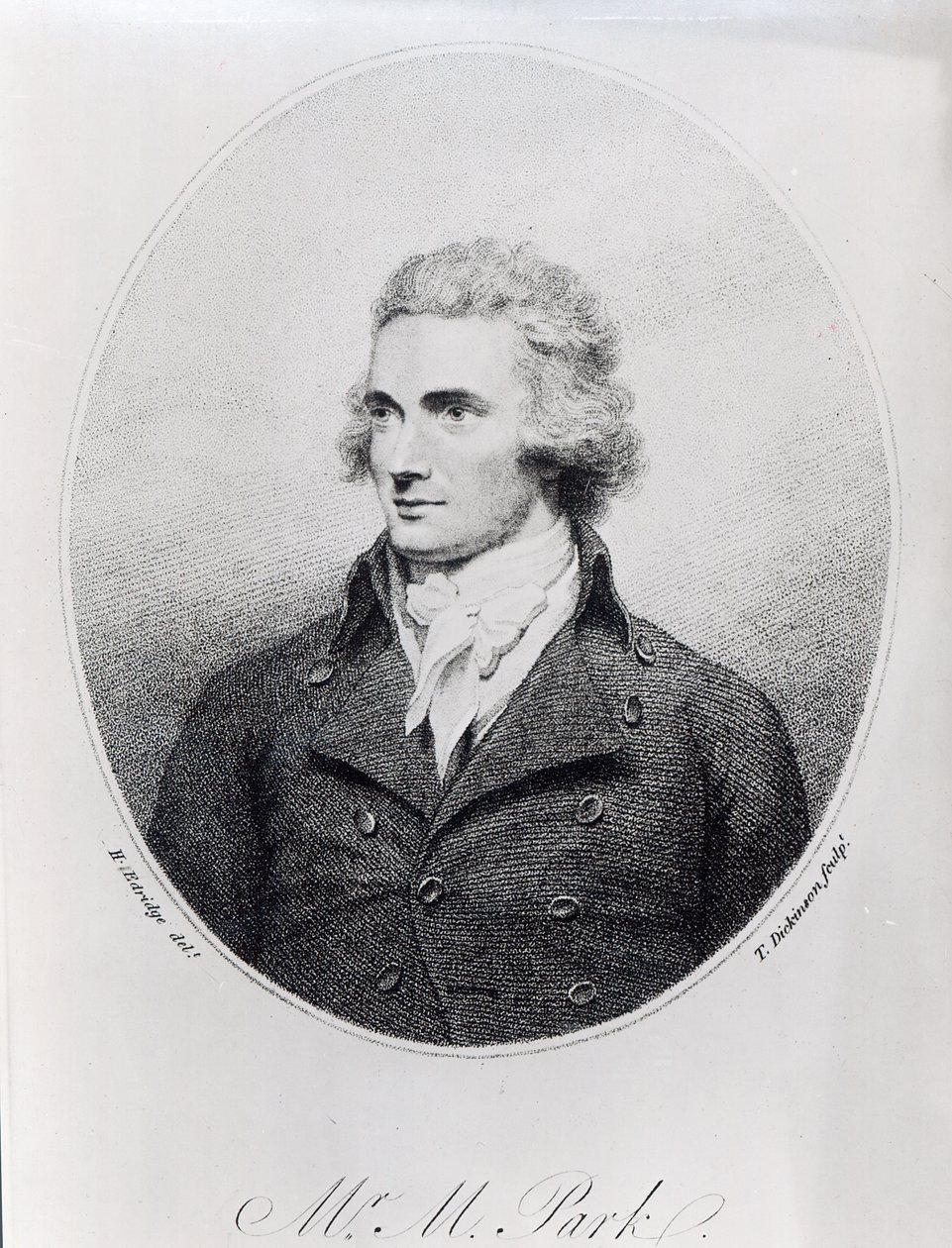 Mungo Park, gravert av T. Dickinson av Henry Edridge