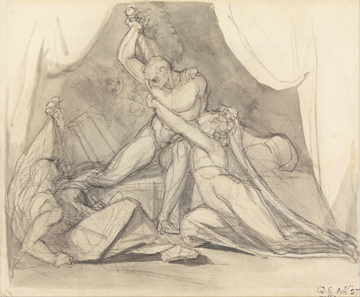 Percival Frees Belisane fra Spell of Urma av Johann Heinrich Füssli
