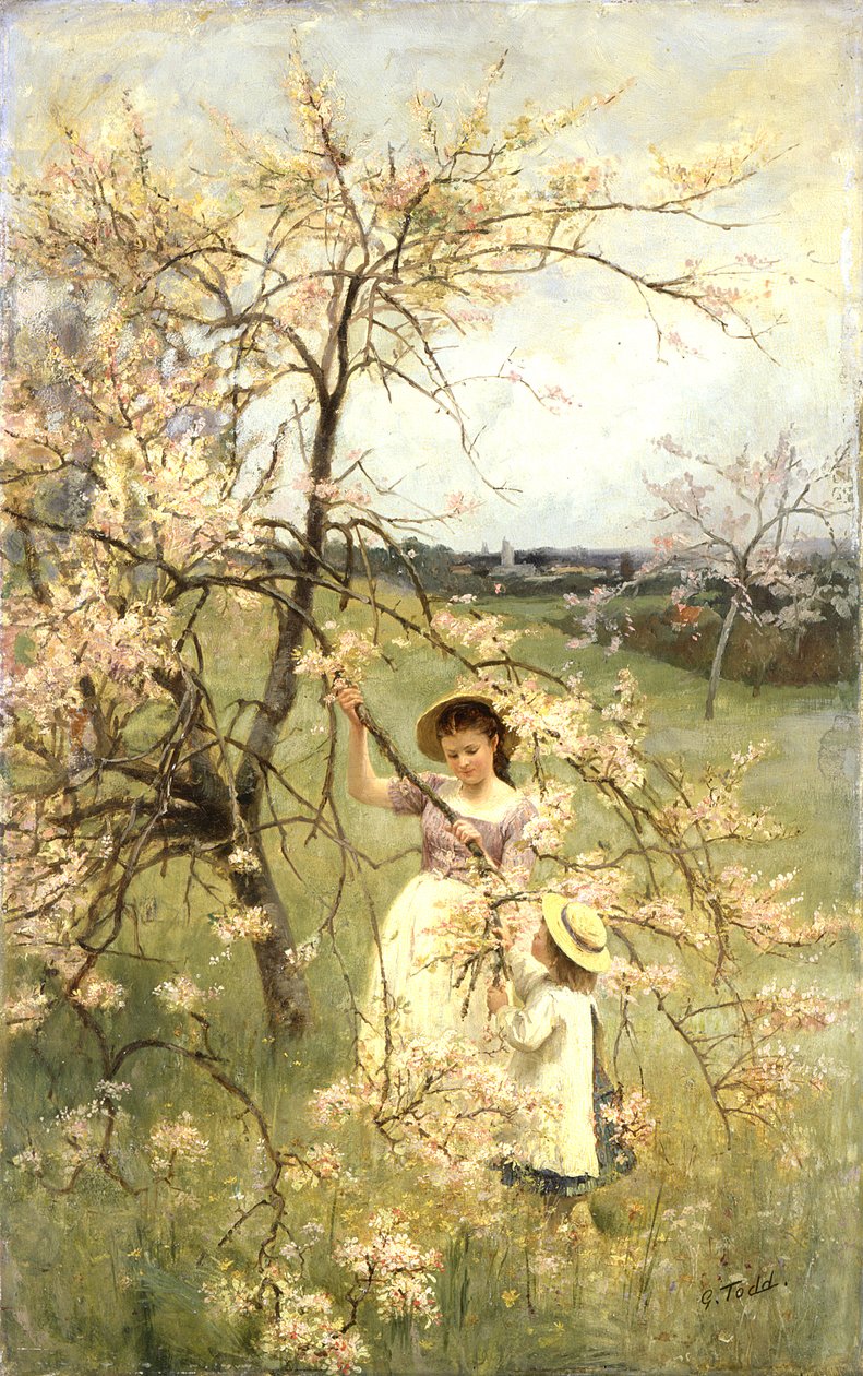 Vår, ca. 1880 av Henry George Todd