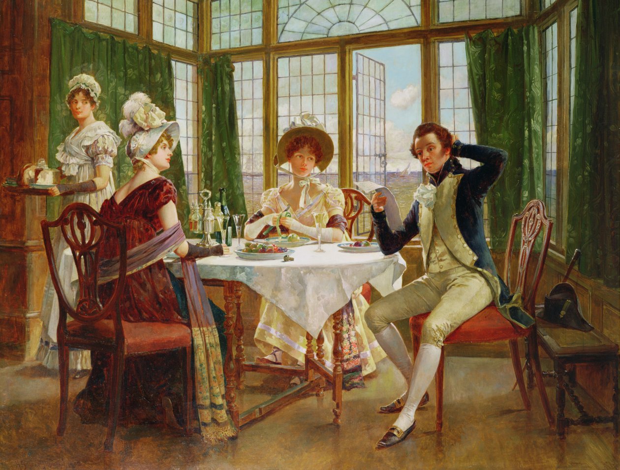 Regnskapet av Henry Gillard Glindoni
