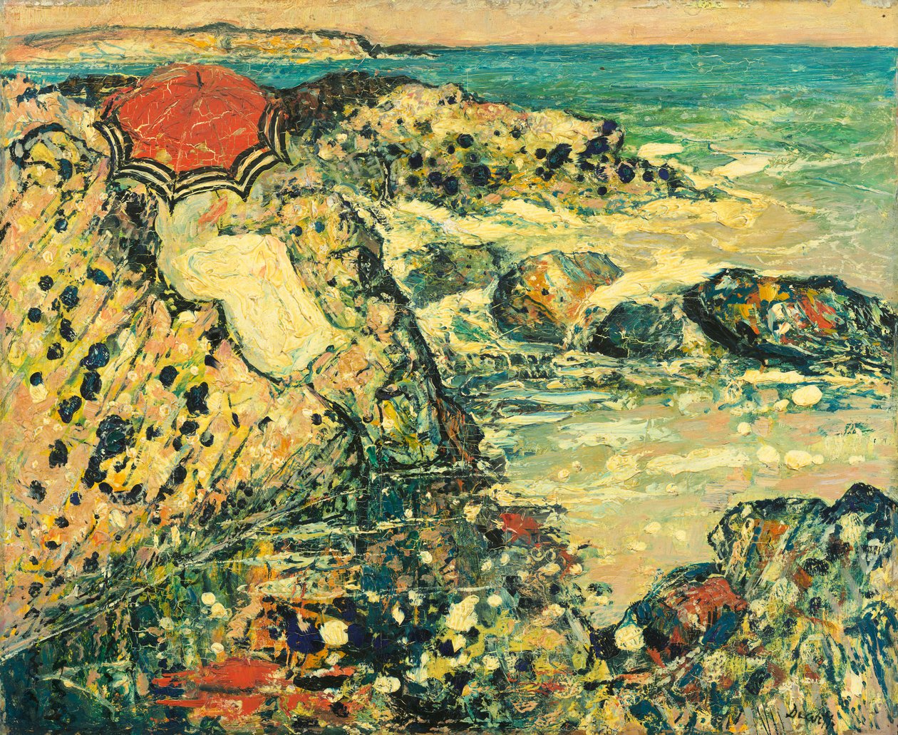 Flecks of Foam, ca. 1911-12 (olje på tre) av Henry Golden Dearth