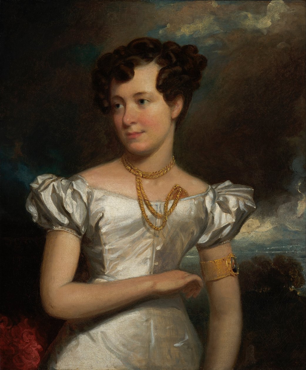 Portrett av Clara Fisher av Henry Inman